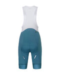 RIVANELLE Cyklistické nohavice krátke s trakmi - ACTIVE ELITE - zelená/biela