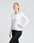 RIVANELLE Cyklistické tričko s dlhým rukávom - WINTER BASE LAYER - biela
