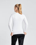 RIVANELLE Cyklistické tričko s dlhým rukávom - WINTER BASE LAYER - biela