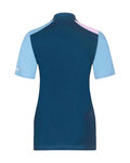 RIVANELLE Cyklistický dres s krátkym rukávom - ADVENTURE - modrá