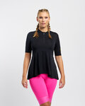 RIVANELLE Cyklistický dres s krátkym rukávom - GRACE - čierna