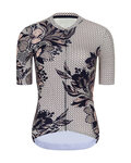 RIVANELLE Cyklistický dres s krátkym rukávom - BAROC - šedá