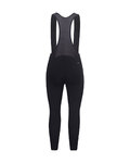 RIVANELLE Cyklistické nohavice dlhé s trakmi - ELITE WINTER - čierna