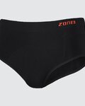 ZONE3 Boxerky - SEAMLESS SUPPORT BRIEFS - čierna