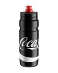 ELITE Cyklistická fľaša na vodu - FLY 750 COCA COLA - čierna