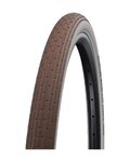 SCHWALBE plášť -  FAT FRANK 28x2.00 (50-622) TWINSKIN K-GUARD - hnedá