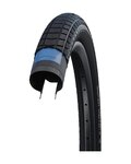 SCHWALBE plášť - SUPER MOTO-X 27.5x2.40 (62-584) PERF GREEN GUARD ADDIX - čierna