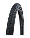 SCHWALBE plášť - MARATHON 27x1 1/4 (32-630) TWIN SKIN GREEN GUARD - čierna