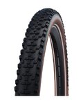 SCHWALBE plášť - SMART SAM 27.5x2.25 PERFORMANCE 67EPI - čierna/hnedá