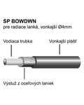 LONGUS bowden - SP OEM - čierna