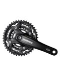 SHIMANO kľuky s prevodníkom - M522 175mm 42/32/24 - čierna