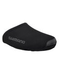 SHIMANO Cyklistické návleky na tretry - DUAL SOFTSHELL TOE - čierna