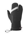 SHIMANO Cyklistické rukavice dlhoprsté - WINDSTOPPER PRIMALOFT 2x2 - čierna