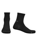 SHIMANO Cyklistické ponožky klasické - PERFORMANCE MID - čierna