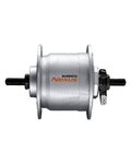 SHIMANO predný náboj s dynamom - DHC3000 36 - strieborná