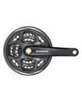 SHIMANO kľuky s prevodníkom - ALTUS M311 170mm 42/32/22 - čierna
