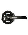 SHIMANO kľuky s prevodníkom - ALTUS 175mm 36/22 - čierna