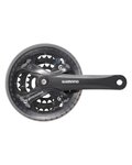 SHIMANO kľuky s prevodníkom - ACERA M361 170mm 48/38/28 - čierna