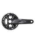 SHIMANO kľuky s prevodníkom - DEORE FC-M5100 36-26 2x11 - čierna