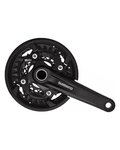 SHIMANO kľuky s prevodníkom - SLX MT500 40-30-22 3x10 - čierna