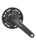 SHIMANO kľuky s prevodníkom - CUES U6000-2 175mm 36/22 - čierna