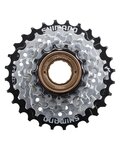SHIMANO viackoliečko - TZ510 6 - strieborná/čierna