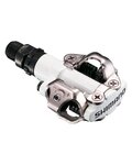 SHIMANO pedále - PEDALS M520 - strieborná