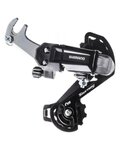 SHIMANO prehadzovačka - TOURNEY TY200GS HOOK - čierna