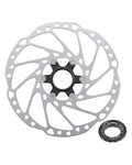 SHIMANO brzdový kotúč - DEORE RT64 160mm - strieborná