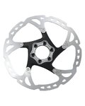 SHIMANO brzdový kotúč - DEORE XT - RT76 160mm - strieborná/čierna