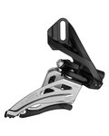 SHIMANO prešmyk - DEORE M4100 SIDE SWING D-TYPE - strieborná/čierna