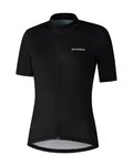SHIMANO Cyklistický dres s krátkym rukávom - ELEMENT - čierna
