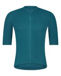 SHIMANO Cyklistický dres s krátkym rukávom - ELEMENTO - tyrkysová