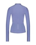 SHIMANO Cyklistický dres s dlhým rukávom zimný - ELEMENT LONG - fialová