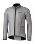 SHIMANO Cyklistická vetruodolná bunda - BEAUFORT WINDBREAKER LIGHT - šedá