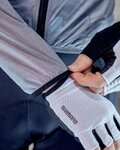 SHIMANO Cyklistická vetruodolná bunda - BEAUFORT WINDBREAKER LIGHT - šedá