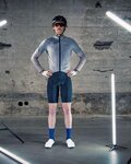 SHIMANO Cyklistická vetruodolná bunda - BEAUFORT WINDBREAKER LIGHT - šedá
