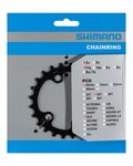 SHIMANO prevodník - SLX M7000 24 - čierna