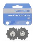 SHIMANO kladky pre prehadzovačku - PULLEYS SLX/DEORE - čierna