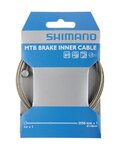 SHIMANO brzdové lanko - BRAKE CABLE MTB 1,6x2050mm - strieborná