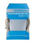 SHIMANO brzdové lanko - BRAKE CABLE ROAD 1,6x2050mm - strieborná