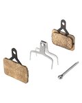 SHIMANO brzdové platničky - BRAKE PADS E01S - hnedá