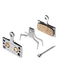 SHIMANO brzdové platničky - BRAKE PADS G04S - strieborná