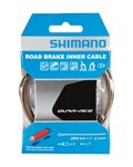 SHIMANO brzdové lanko - BRAKE CABLE ROAD 1,6x2000mm - strieborná
