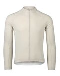 POC Cyklistický dres s dlhým rukávom zimný - THERMAL LITE - béžová
