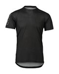 POC Cyklistický dres s krátkym rukávom - MTB PURE TEE - čierna