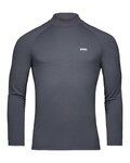 POC Cyklistické tričko s dlhým rukávom - MOCK NECK JERSEY - šedá
