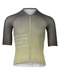 POC Cyklistický dres s krátkym rukávom - PRISTINE PRINT - zelená