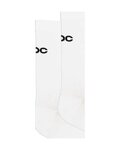 POC Cyklistické ponožky klasické - CADENCE ROAD SOCKS - biela