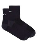 POC Cyklistické ponožky členkové - CADENCE ROAD SHORT SOCKS - čierna